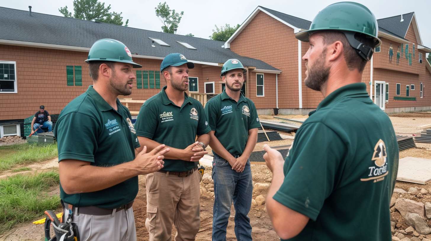 Professional roofer installing flat roofing membrane on Nassau County commercial building Homeowner reviewing flat roof replacement cost estimate with contractor in Nassau County Damaged flat roof showing wear and water pooling requiring replacement in Nassau County Modern flat roof system with proper drainage installed on Nassau County property Roofing crew completing flat roof replacement project on Long Island building