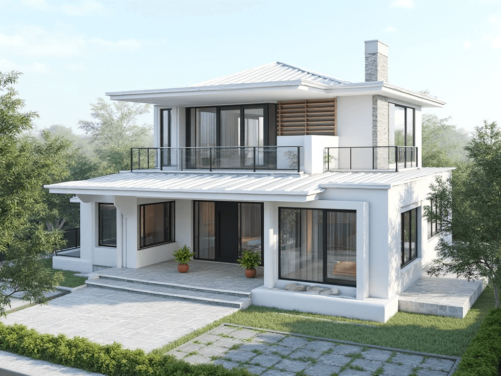 Platinum Flat Roofing Portrait front view of residential flat roof