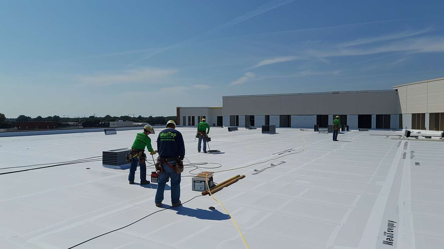 Modern flat roof extension on residential home in Nassau County showing clean architectural lines and contemporary design