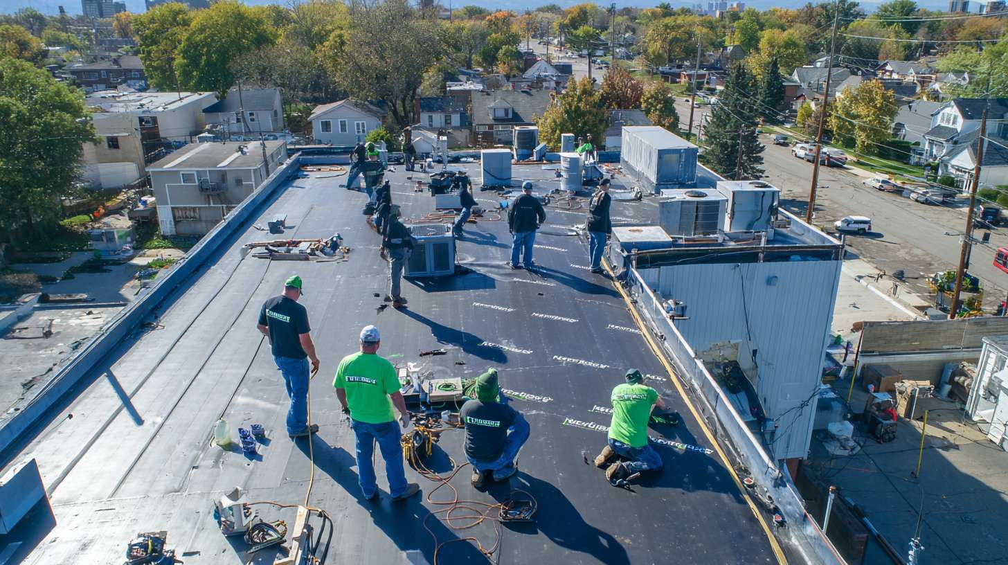 Professional flat roof installation and repair services in Sands Point area