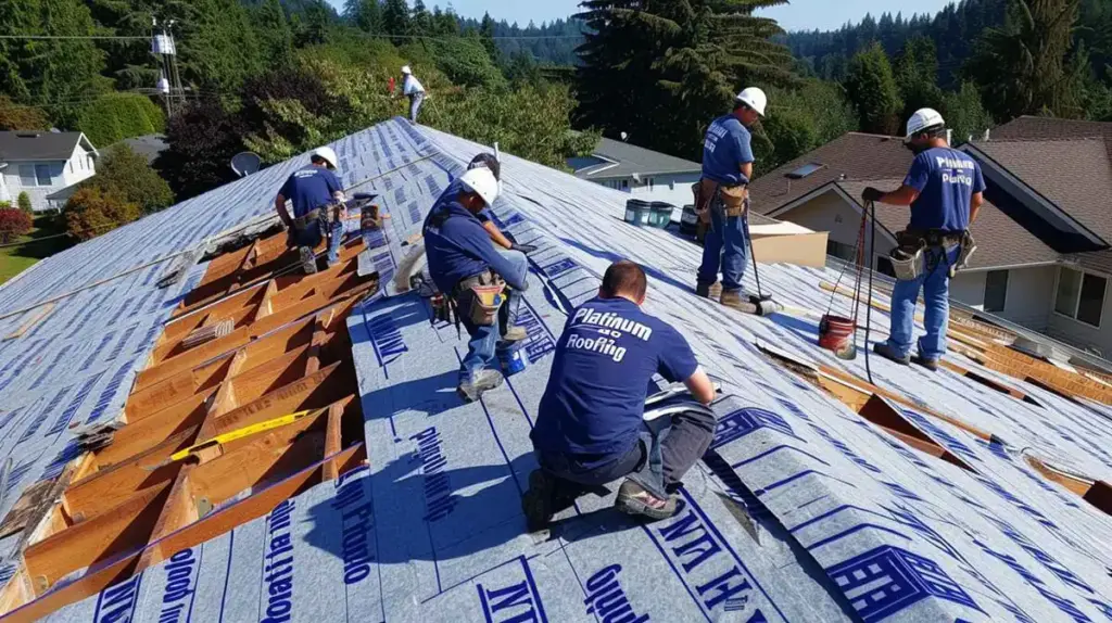roofers doing condo roofing services in Nassau County